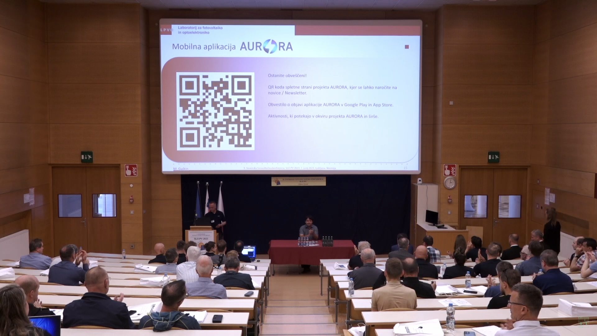 AURORA Presents at the 9th Slovenian Photovoltaic Conference - AURORA H2020
